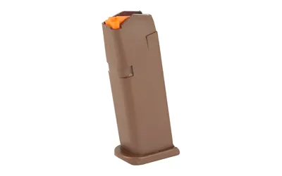 Glock Gen 5 Glock 19 FDE 9mm 10/15 Round OEM Magazine (Blocked)