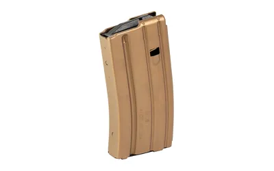 Duramag AR-15 .223/5.56 Bronze Aluminum Magazine 10/20 w/ Black Follower (Blocked)