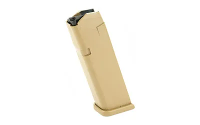Glock Gen 5 Glock 17/19X Coyote 9mm 10/17 Round OEM Magazine (Blocked)